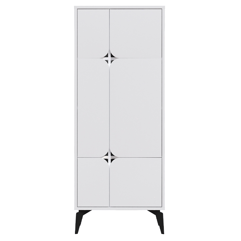 Комод белый с 4-мя дверцами на металлических ножках SPARK MULTIPURPOSE CABINET WHITE Белый Комод белый с 4-мя дверцами на металлических ножках SPARK MULTIPURPOSE CABINET WHITE Белый в Брянске | Loft Concept