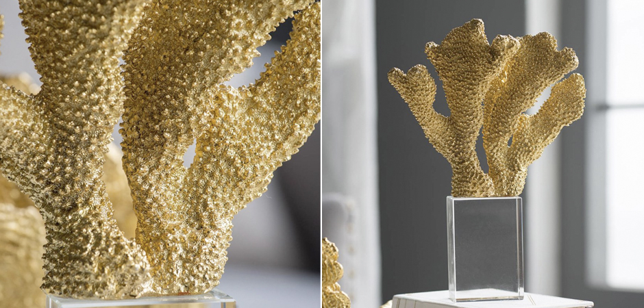 Статуэтка Gold Sea Cactus Статуэтка Gold Sea Cactus - Loft-Concept в Брянске