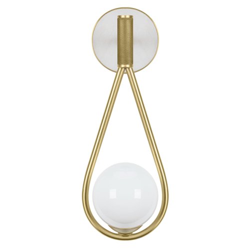 Бра CORDA Wall Lamp Латунь Белый Бра CORDA Wall Lamp Латунь Белый в Брянске | Loft Concept