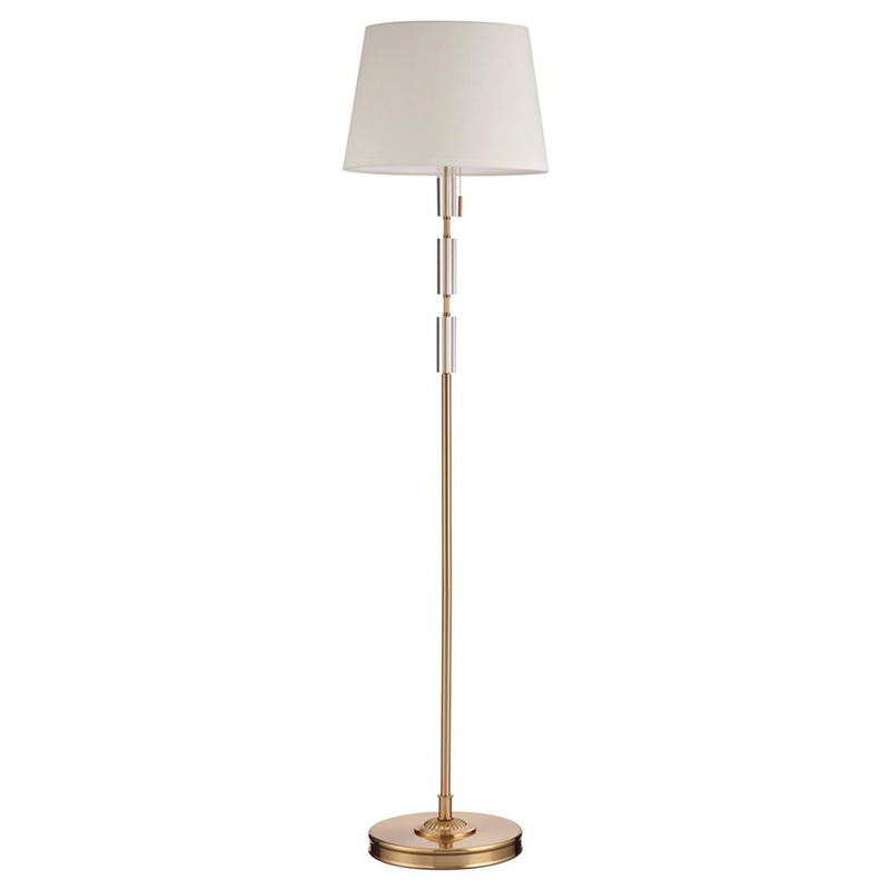 Торшер Ramona White Floor lamp Бронза Белый Торшер Ramona White Floor lamp Бронза Белый в Брянске | Loft Concept