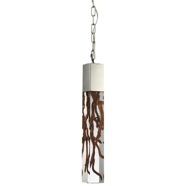 Подвесной светильник Bleu Nature KISIMI Pendant Lamp Белый Коричневый Подвесной светильник Bleu Nature KISIMI Pendant Lamp Белый Коричневый в Брянске | Loft Concept