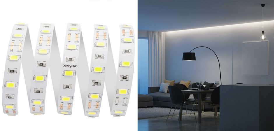 Светодиодная лента 9,6W/m 60LED/m 5630SMD холодный белый 3M Светодиодная лента 9,6W/m 60LED/m 5630SMD холодный белый 3M - Loft-Concept в Брянске