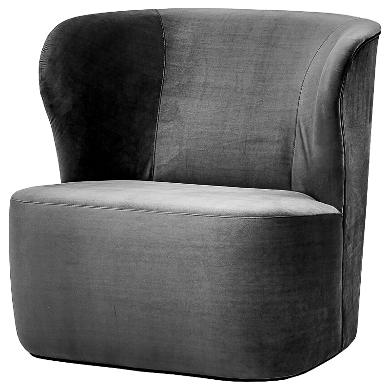 Кресло Hortense Chair Gray Серый Кресло Hortense Chair Gray Серый в Брянске | Loft Concept