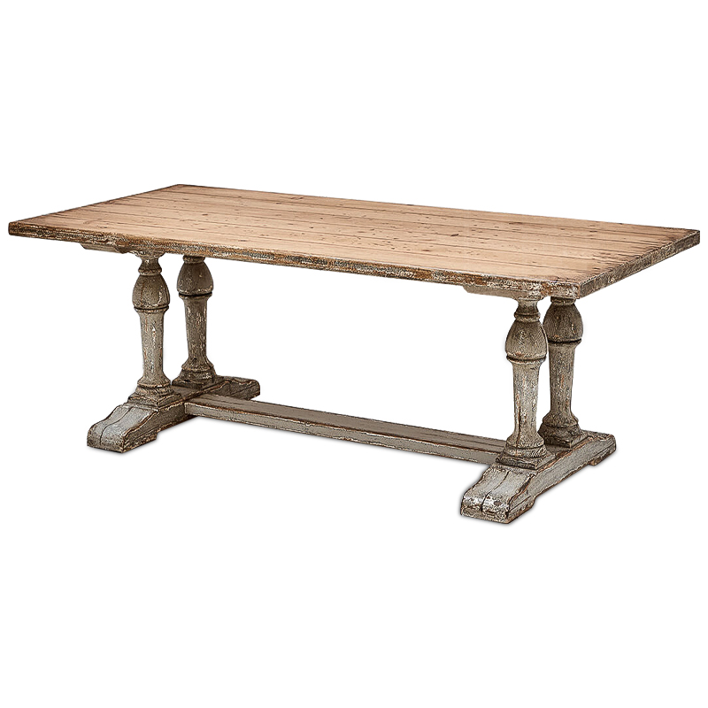 Обеденный стол Niseti Table Бежево-серый Обеденный стол Niseti Table Бежево-серый в Брянске | Loft Concept