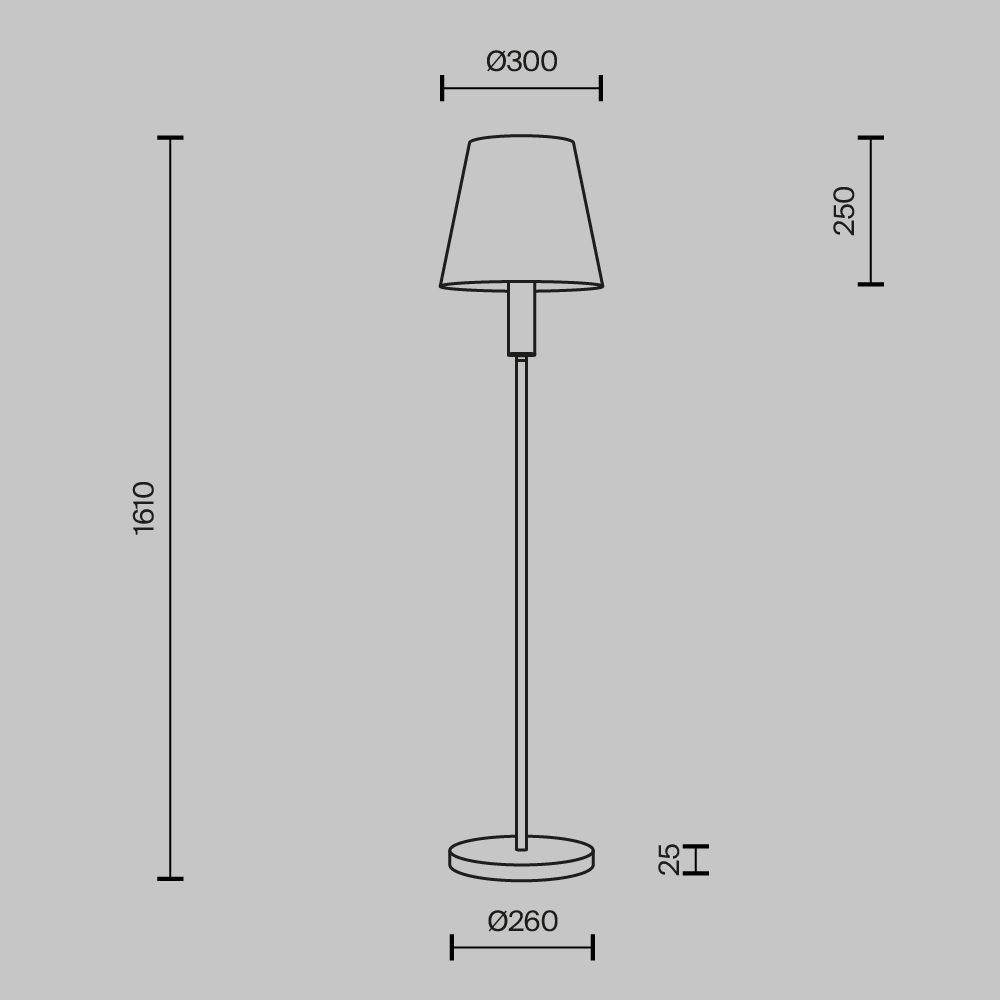 Напольный светильник Lira E27 в Брянске