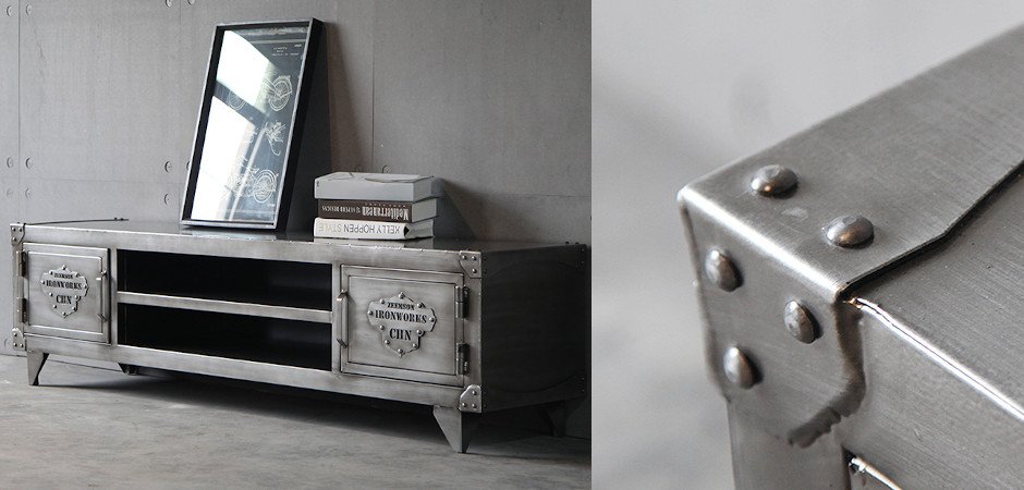 TV-тумба Loft Safe с полками TV-тумба Loft Safe с полками - Loft-Concept в Брянске