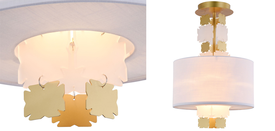 Потолочный светильник Jacopo Mosaic Ceiling Light One Потолочный светильник Jacopo Mosaic Ceiling Light One - Loft-Concept в Брянске