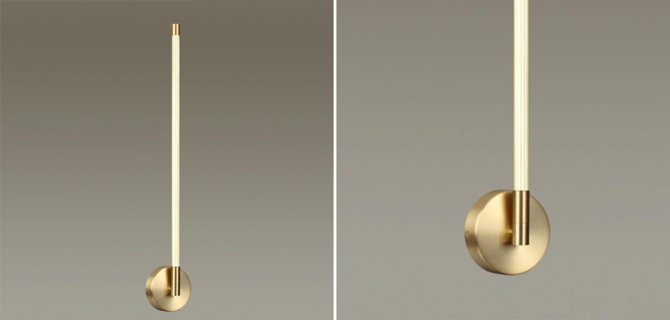 Бронзовое Бра Trumpet tube светодиодное Бронзовое Бра Trumpet tube светодиодное - Loft-Concept в Брянске