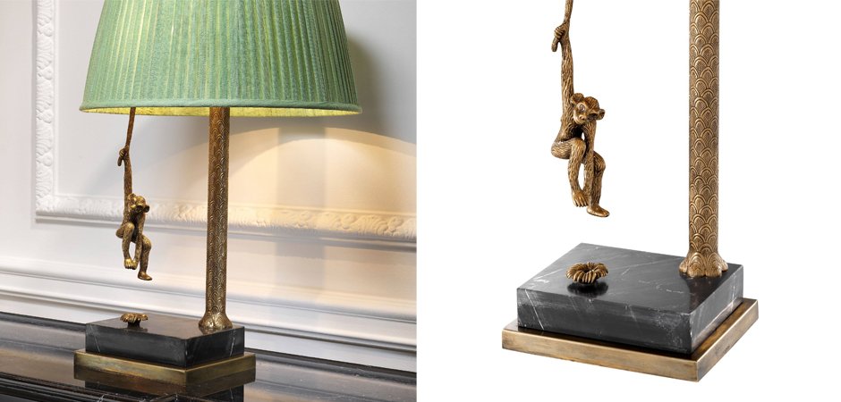 Настольная лампа Джунгли Table Lamp Jungle Green Настольная лампа Джунгли Table Lamp Jungle Green - Loft-Concept в Брянске