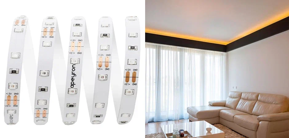 Светодиодная лента 4,8W/m 60LED/m 2835SMD желтый 5M Светодиодная лента 4,8W/m 60LED/m 2835SMD желтый 5M - Loft-Concept в Брянске