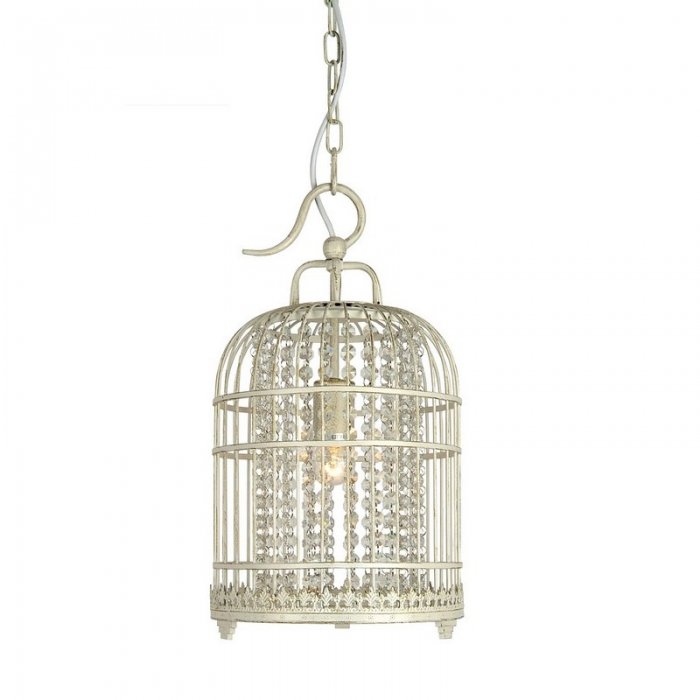 Люстра Cage Crystal White Белый Люстра Cage Crystal White Белый в Брянске | Loft Concept