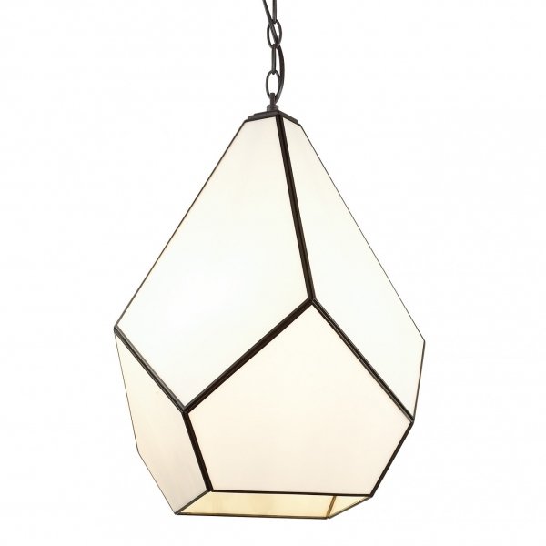 Люстра Geometry Glass Light Pendant Milk 4 Молочный Люстра Geometry Glass Light Pendant Milk 4 Молочный в Брянске | Loft Concept