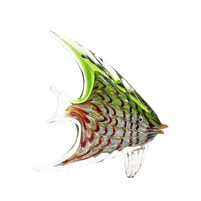 Статуэтка Glass Fish Red-Green Мульти Статуэтка Glass Fish Red-Green Мульти в Брянске | Loft Concept