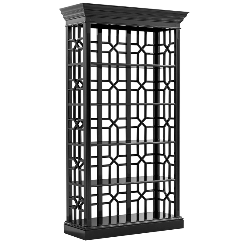 Стеллаж Cabinet Colliers Черный Стеллаж Cabinet Colliers Черный в Брянске | Loft Concept