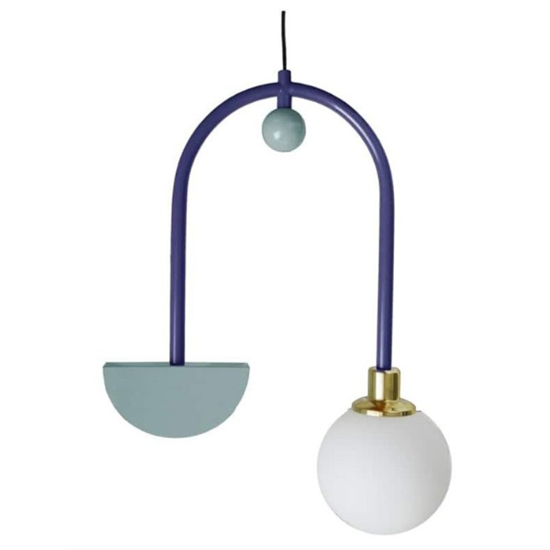 Дизайнерский Светильник Green Space II Ceiling Lamp by Dovain Studio Белый Синий Дизайнерский Светильник Green Space II Ceiling Lamp by Dovain Studio Белый Синий в Брянске | Loft Concept