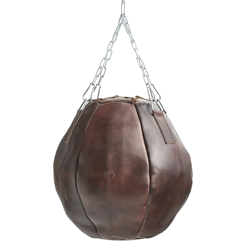 Боксерская груша HERITAGE BROWN LEATHER WRECKING BALL Коричневый винтаж в Брянске | Loft Concept 