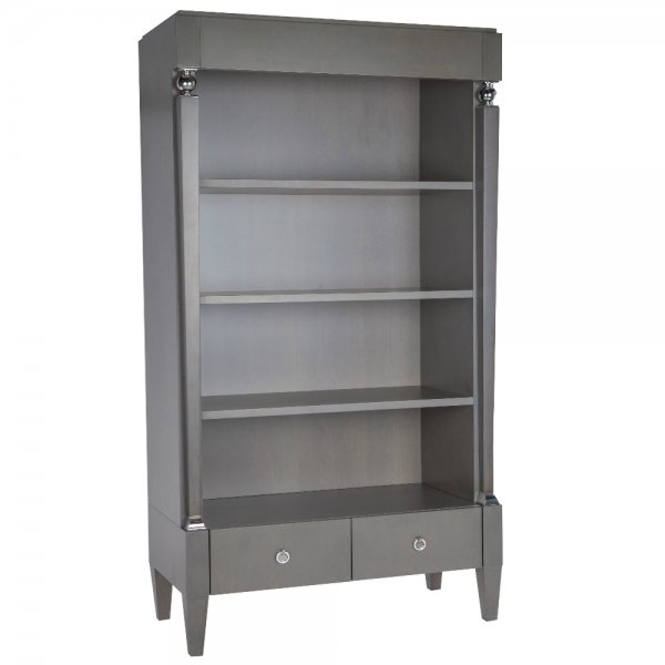 Книжный шкаф Oriental Minimalism Cabinet Коричневый Книжный шкаф Oriental Minimalism Cabinet Коричневый в Брянске | Loft Concept