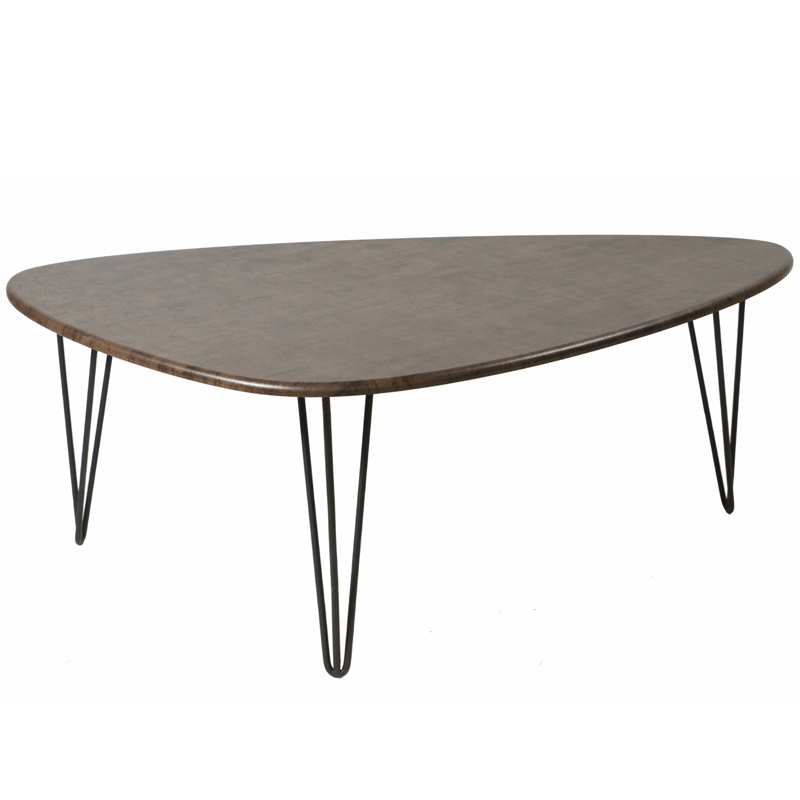 Кофейный стол Dorian Coffee Table brown Коричневый Кофейный стол Dorian Coffee Table brown Коричневый в Брянске | Loft Concept