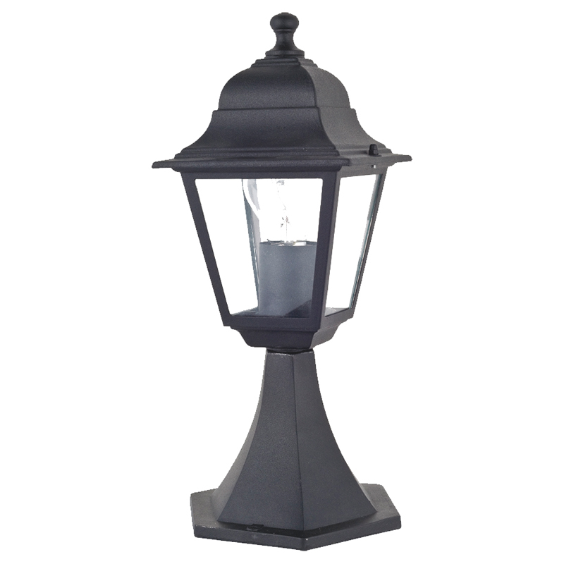 Уличный светильник Lebran lamp Черный Прозрачное Стекло Уличный светильник Lebran lamp Черный Прозрачное Стекло в Брянске | Loft Concept