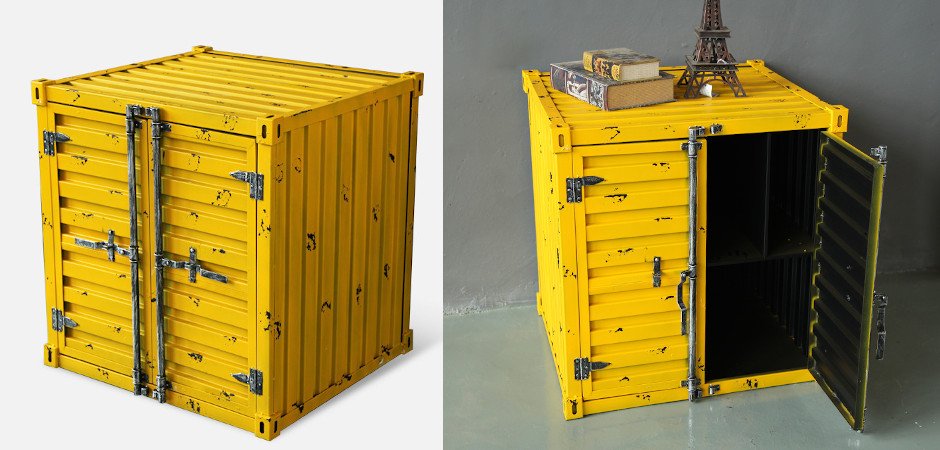 Комод Sea Container с двумя дверками Комод Sea Container с двумя дверками - Loft-Concept в Брянске