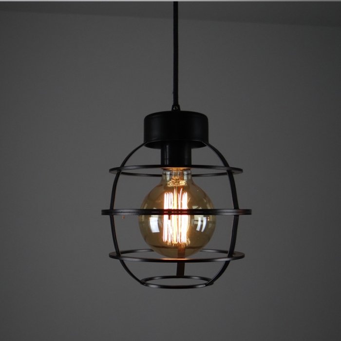 Подвесной светильник Loft Industrial Buble Черный Подвесной светильник Loft Industrial Buble Черный в Брянске | Loft Concept