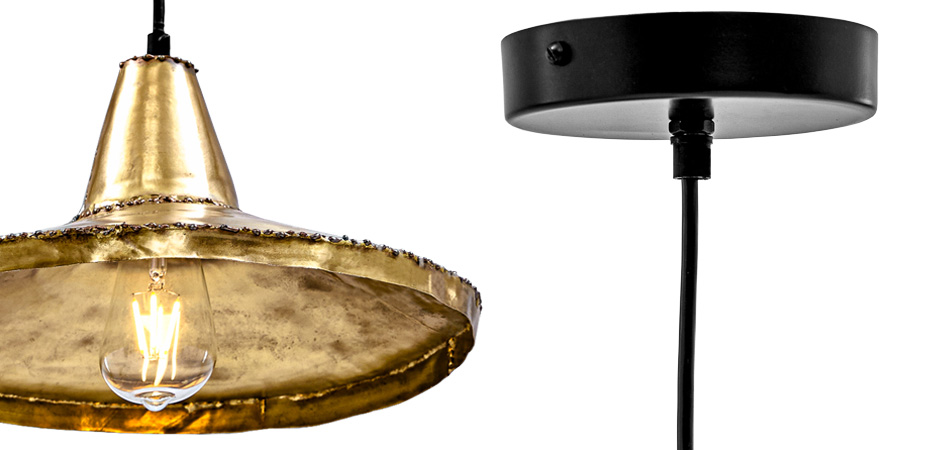 Подвесной светильник Rough Gold Pendant II Подвесной светильник Rough Gold Pendant II - Loft-Concept в Брянске