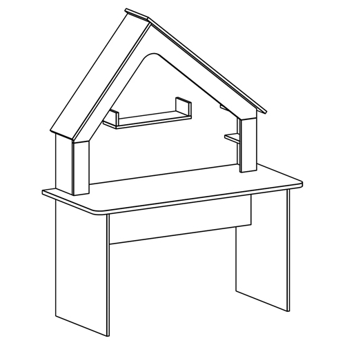 Письменный стол в детскую Tiny Town Desk Письменный стол в детскую Tiny Town Desk в Брянске