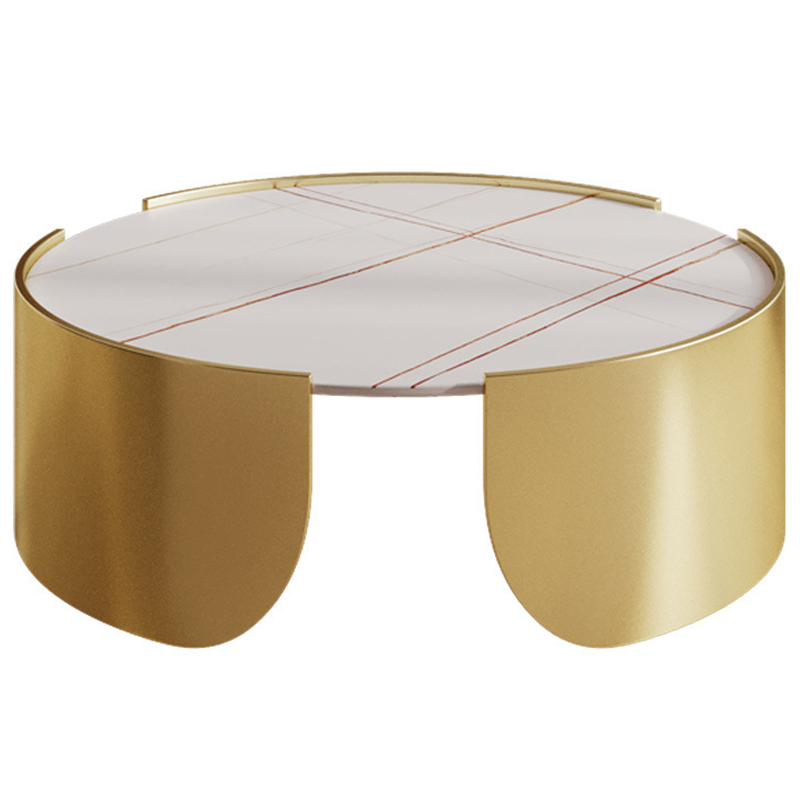 Кофейный стол Savage Coffee Table Золотой Бежевый Коричневый Кофейный стол Savage Coffee Table Золотой Бежевый Коричневый в Брянске | Loft Concept