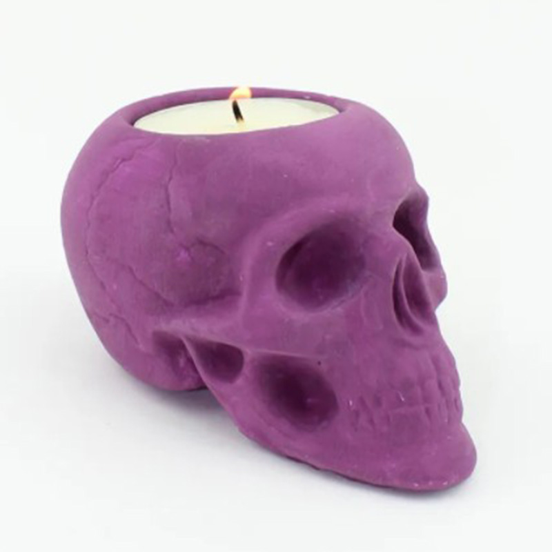 Подсвечник Purple Skull Пурпурный Подсвечник Purple Skull Пурпурный в Брянске | Loft Concept