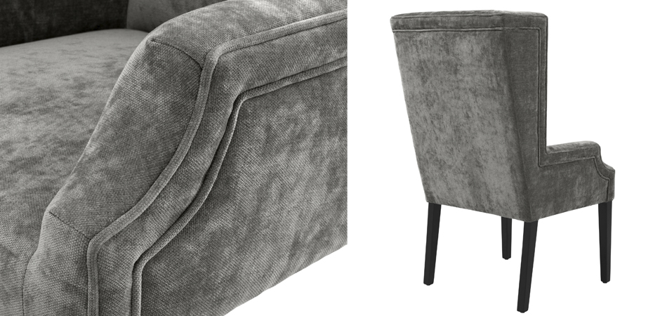 Стул Eichholtz Dining Chair Tempio grey Стул Eichholtz Dining Chair Tempio grey - Loft-Concept в Брянске