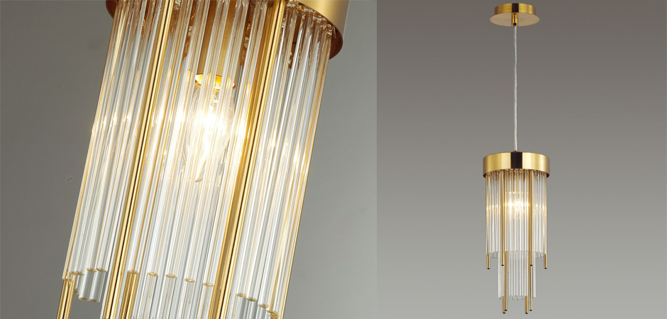 Подвесной светильник Glass Stripes In The Belt 2 Tiers - Loft-Concept в Брянске