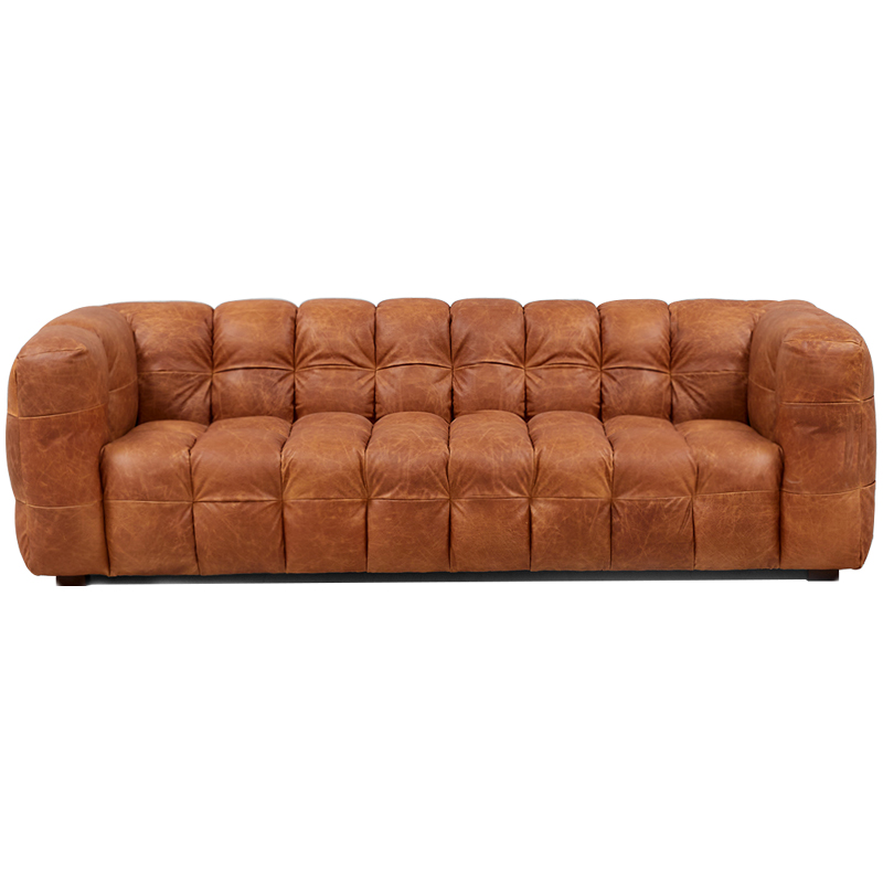 Диван Parks Leather Sofa Карамель Диван Parks Leather Sofa Карамель в Брянске | Loft Concept