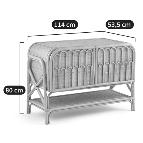 Шкаф-буфет из плетеного ротанга Joelle Wicker Furniture в Брянске