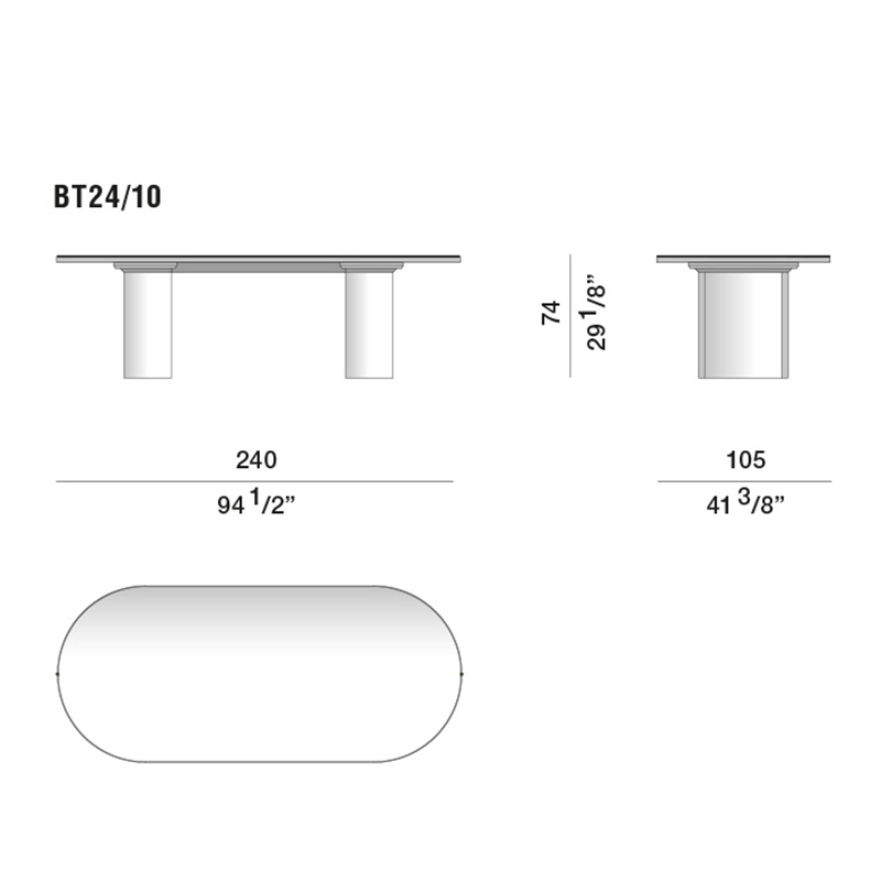 Дизайнерский рабочий стол из металла BLEVIO Table Дизайнерский рабочий стол из металла BLEVIO Table в Брянске