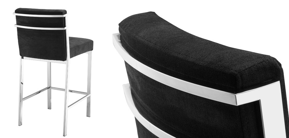Полубарный стул Eichholtz Counter Stool Scott Steel Полубарный стул Eichholtz Counter Stool Scott Steel - Loft-Concept в Брянске