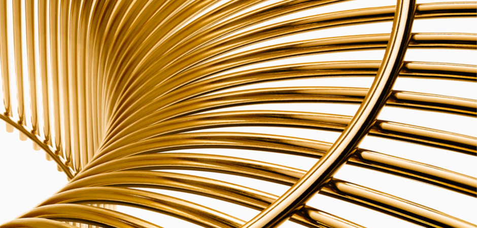 Стол Platner Coffee Gold Стол Platner Coffee Gold - Loft-Concept в Брянске