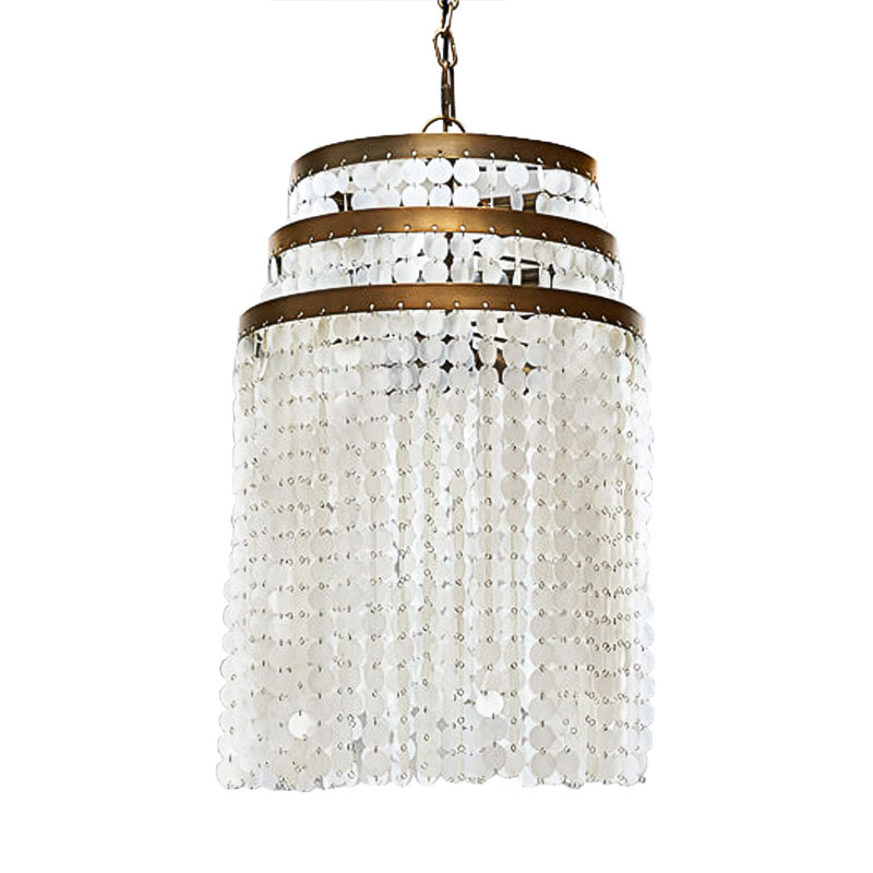 Люстра Potier Chandeliers Латунь Белый Люстра Potier Chandeliers Латунь Белый в Брянске | Loft Concept