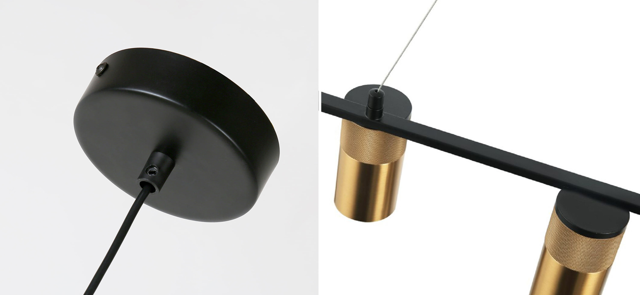 Люстра с четырьмя спотами Tribes Chandelier Gold - фото