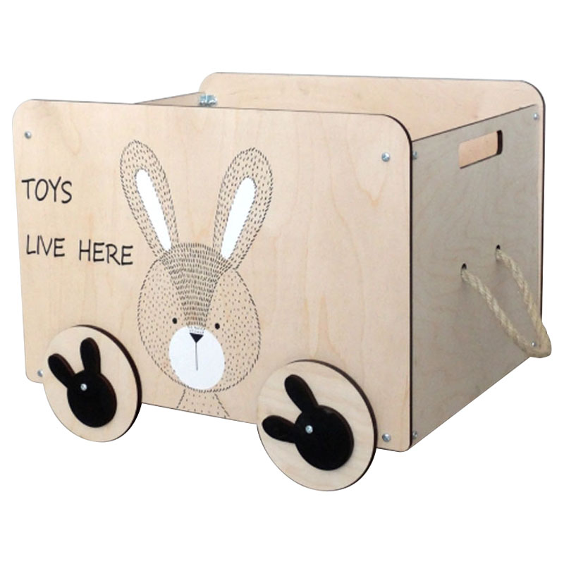 Ящик Wooden Box Bunny Ящик Wooden Box Bunny в Брянске | Loft Concept