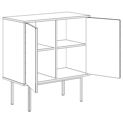 Шкаф-буфет с зеркальным декором Serena Cupboard Шкаф-буфет с зеркальным декором Serena Cupboard в Брянске