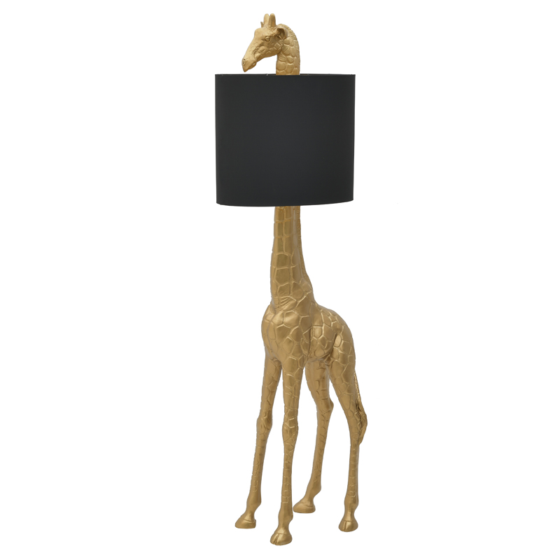 Торшер Golden Giraffe Floor lamp Черный Золотой в Брянске | Loft Concept 