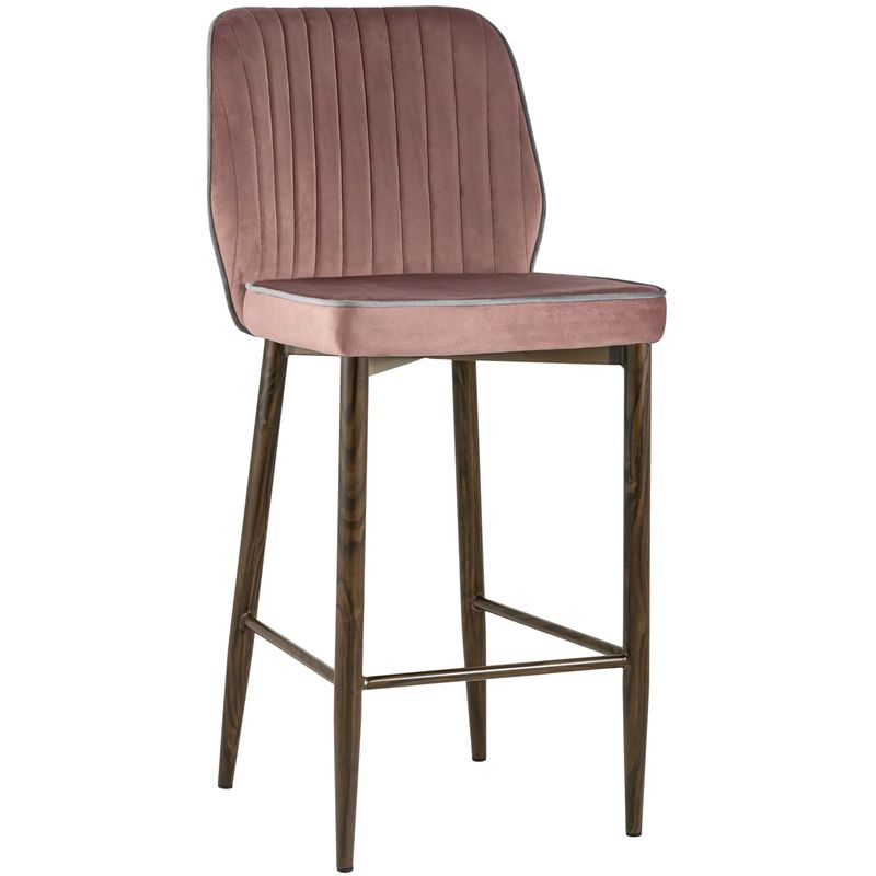 Стул Lawrence Chair Пыльно-Розовый Серый кант Розовый пастельный Светло-серый Коричневый Стул Lawrence Chair Пыльно-Розовый Серый кант Розовый пастельный Светло-серый Коричневый в Брянске | Loft Concept