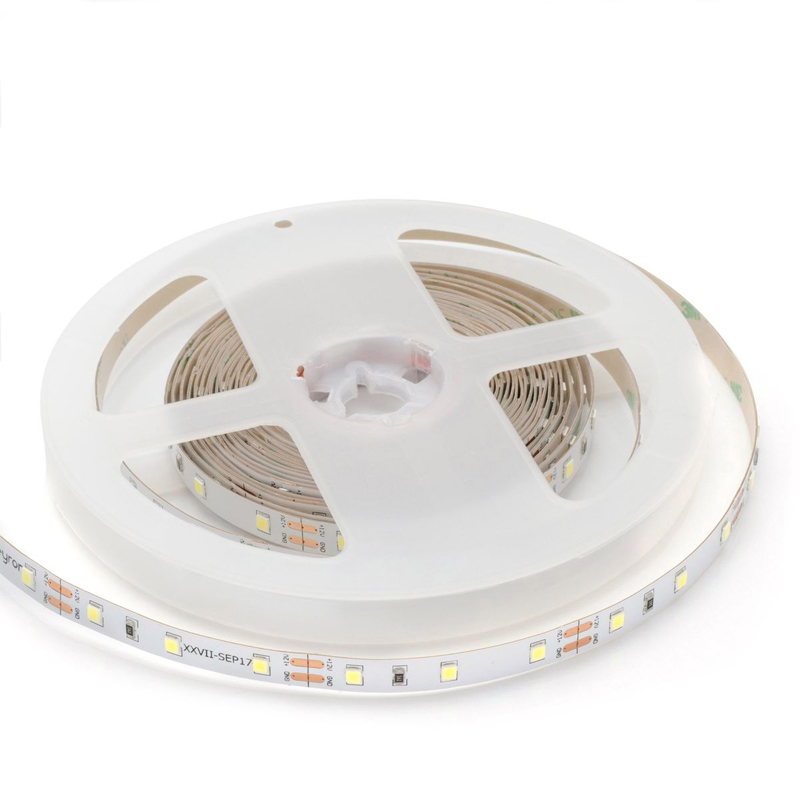 Комплект светодиодной ленты 4,8W/m 60LED/m 3528SMD холодный белый 5M Белый в Брянске | Loft Concept 