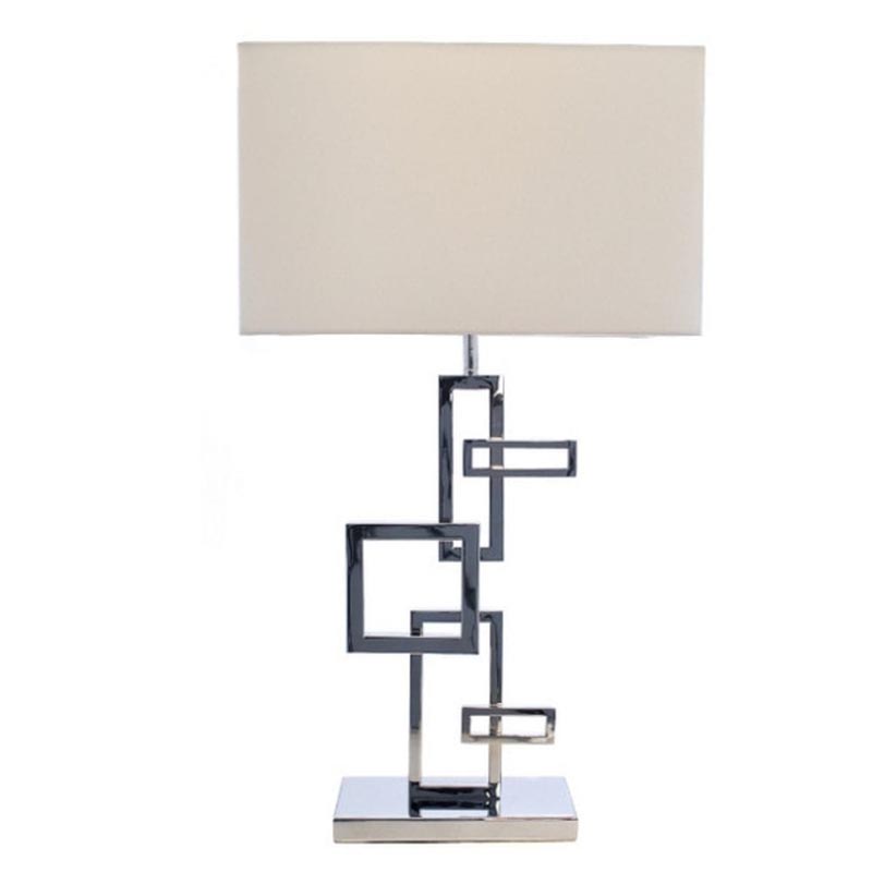 Настольная лампа Rowena Table Lamp Хром в Брянске | Loft Concept 