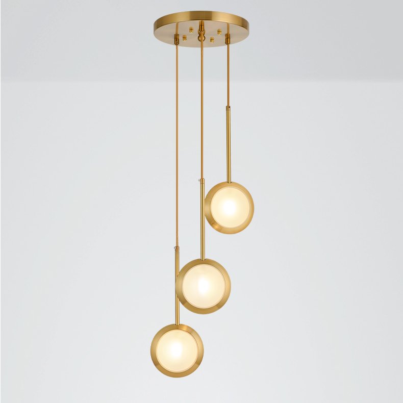 Светильник HOOP LED ceiling light Золотой Светильник HOOP LED ceiling light Золотой в Брянске | Loft Concept