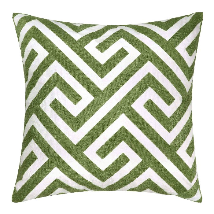 Декоративная подушка Green Ornament #3 Декоративная подушка Green Ornament #3 в Брянске | Loft Concept