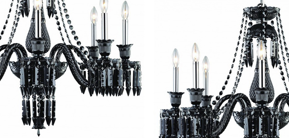 Люстра BACCARAT Zenith Midnight Chandelier 8 Люстра BACCARAT Zenith Midnight Chandelier 8 - Loft-Concept в Брянске
