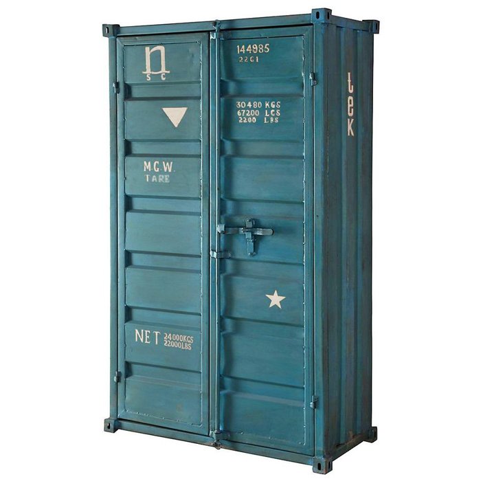 Платяной Шкаф Sea Container Бирюзовый Красный Оранжевый Желтый Черный Белый Синий Зеленый Голубой Платяной Шкаф Sea Container Бирюзовый Красный Оранжевый Желтый Черный Белый Синий Зеленый Голубой в Брянске | Loft Concept