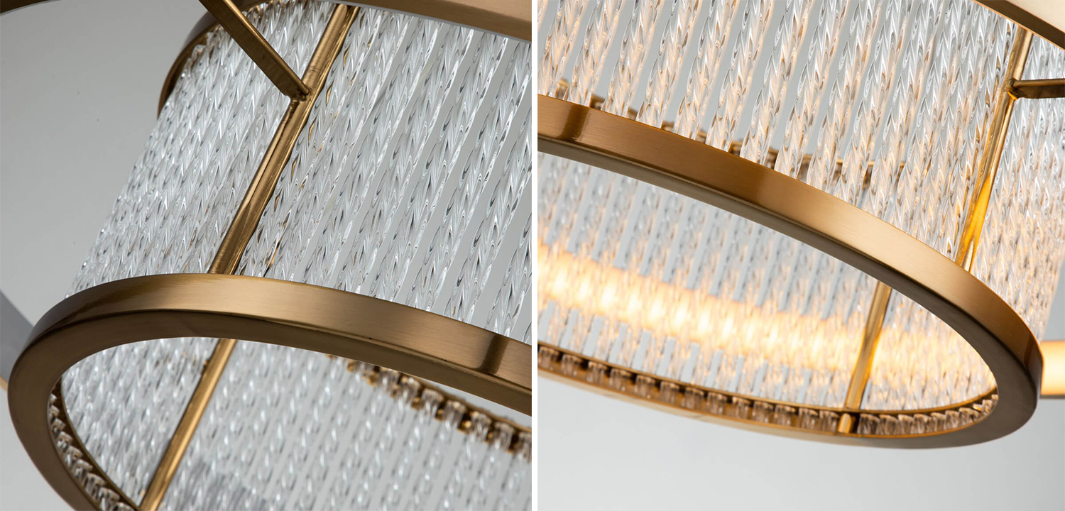 Люстра Liadan Glass Tubes Chandelier - фото №2