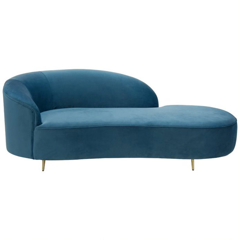 Диван Salvaire Lounge Sofa blue Синий Диван Salvaire Lounge Sofa blue Синий в Брянске | Loft Concept